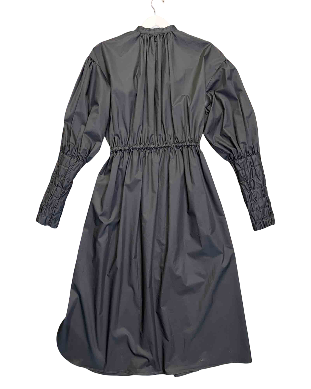 Size 2 (M) | Hyke Cotton Blend Shirt Midi Dress