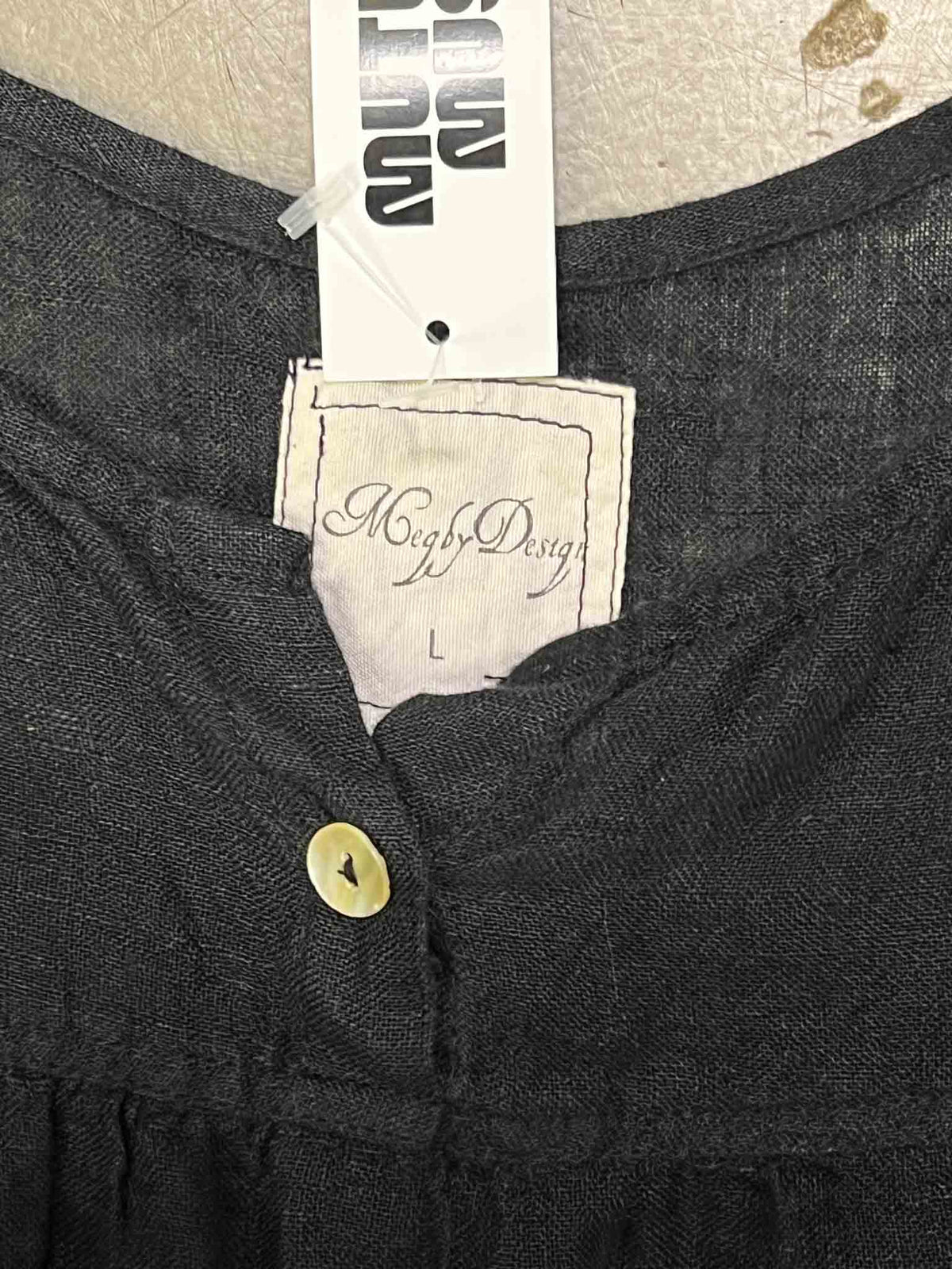 Size L | Meg by Design Black Smock Dress