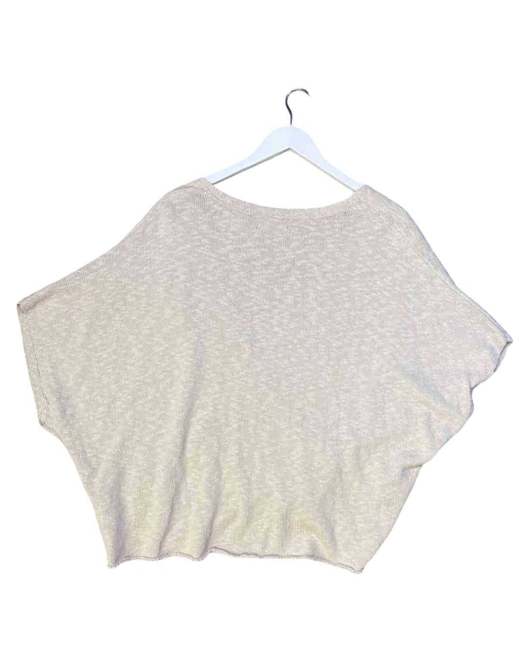 Size L/XL | Gudrun Sjoden Knitted Wrap Shawl Top