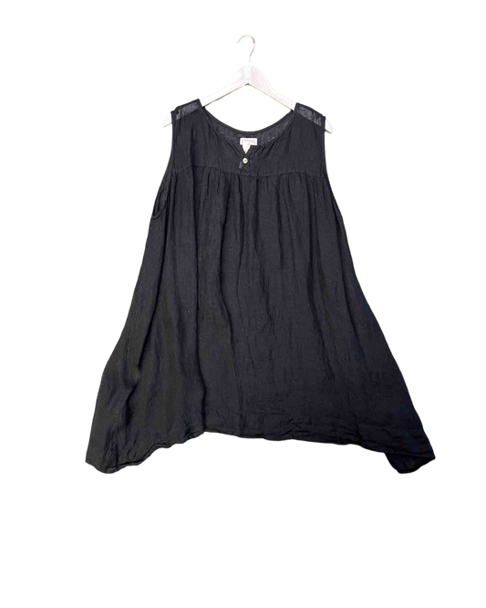 Size L | Meg by Design Black Smock Dress