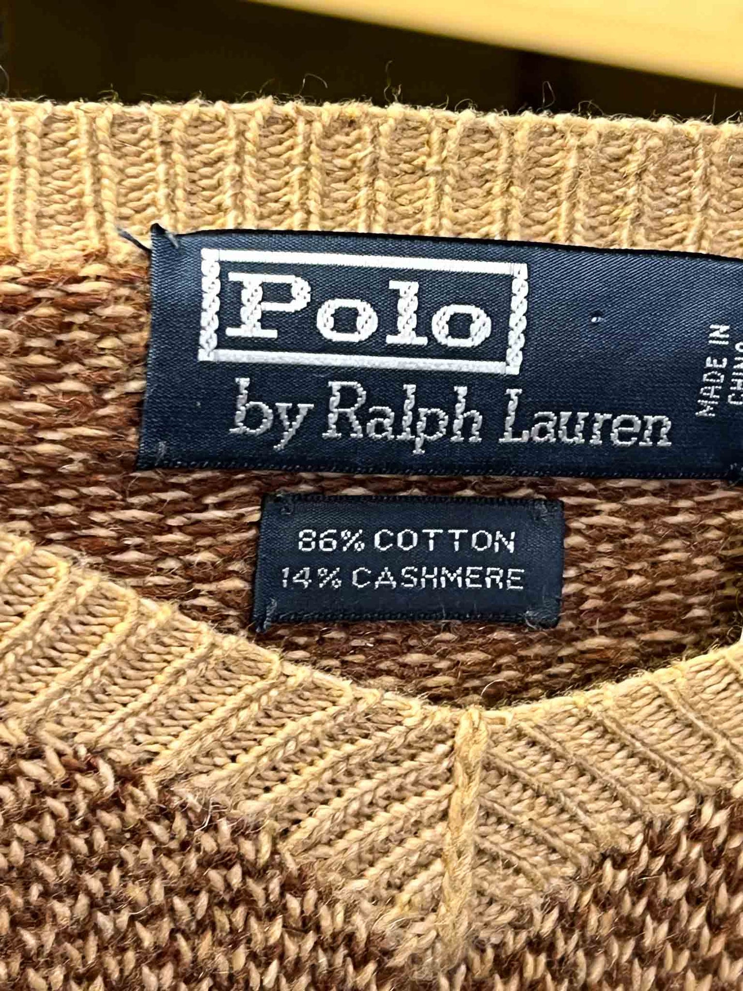 Size XL | Polo by Ralph Lauren Spot Knit Jumper