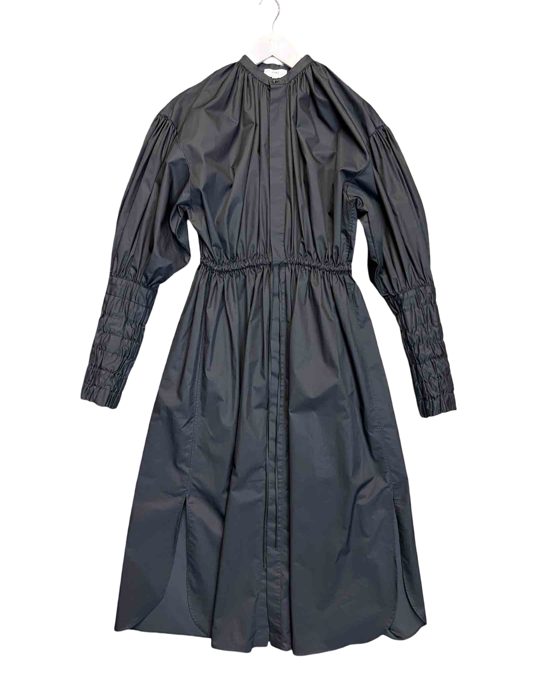 Size 2 (M) | Hyke Cotton Blend Shirt Midi Dress