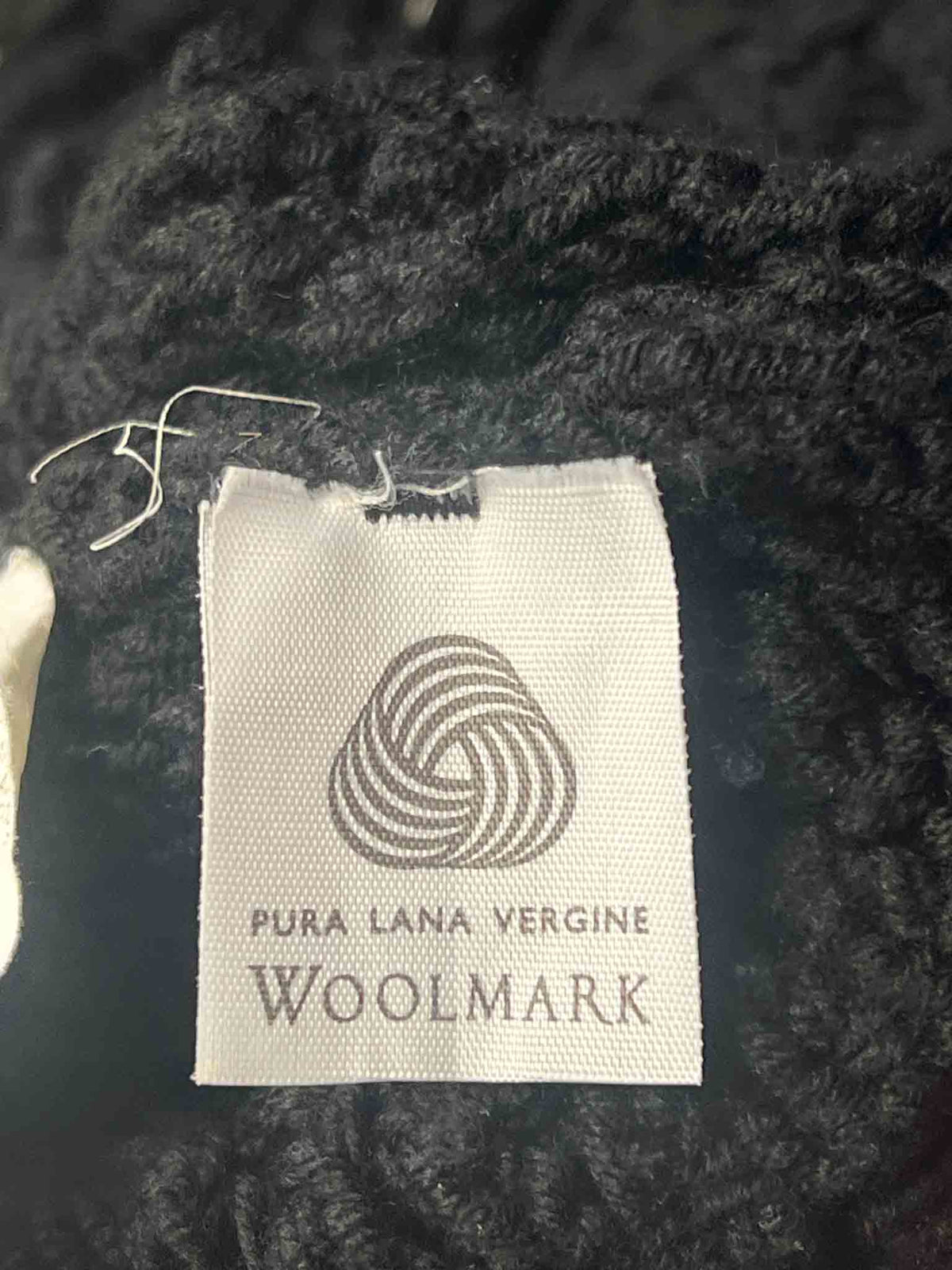 Size S | Max Mara Black Chunky Knit Jumper
