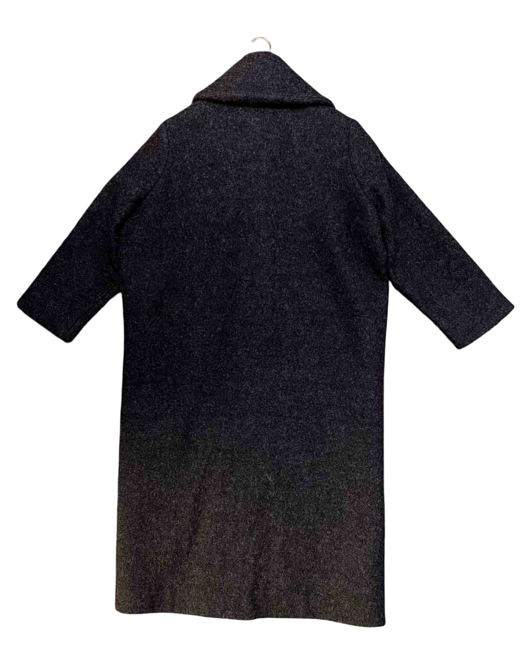 Size S | Alpha60 Charcoal Wool Duster Coat
