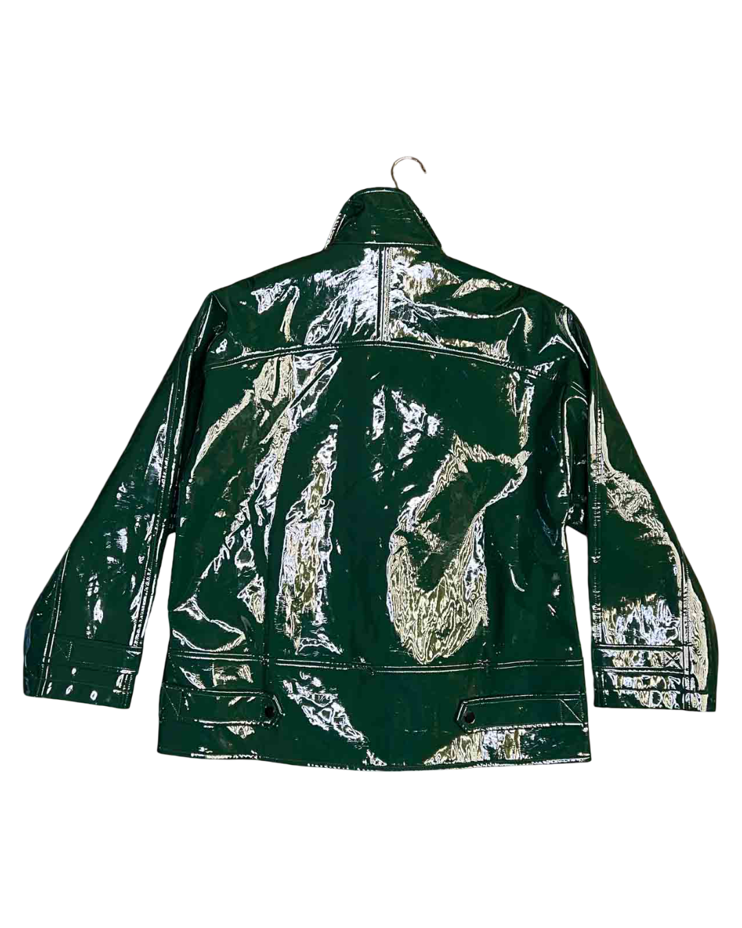 Size 8 (S) | Bul Green Patent Jacket