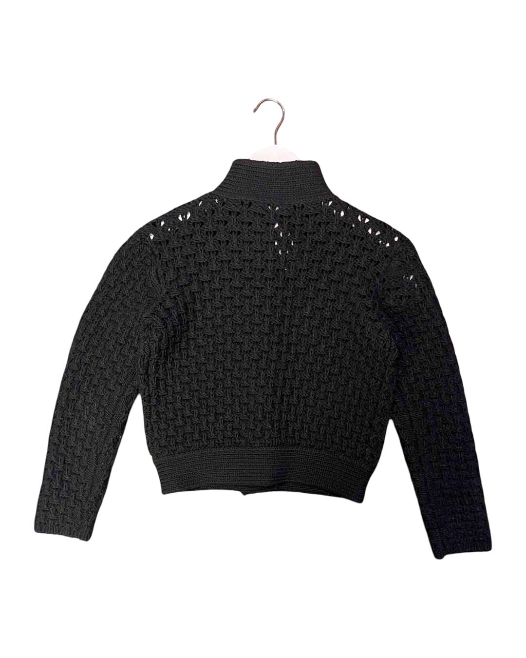 Size S | Max Mara Black Chunky Knit Jumper