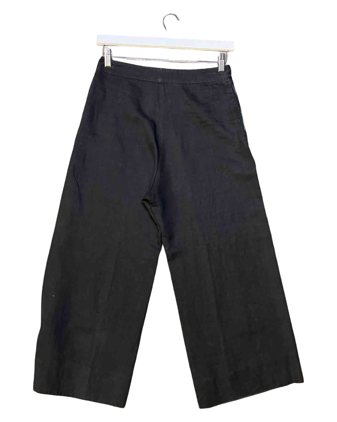 Size 40 (M) | Paul Smith Black Button Sailor Pants
