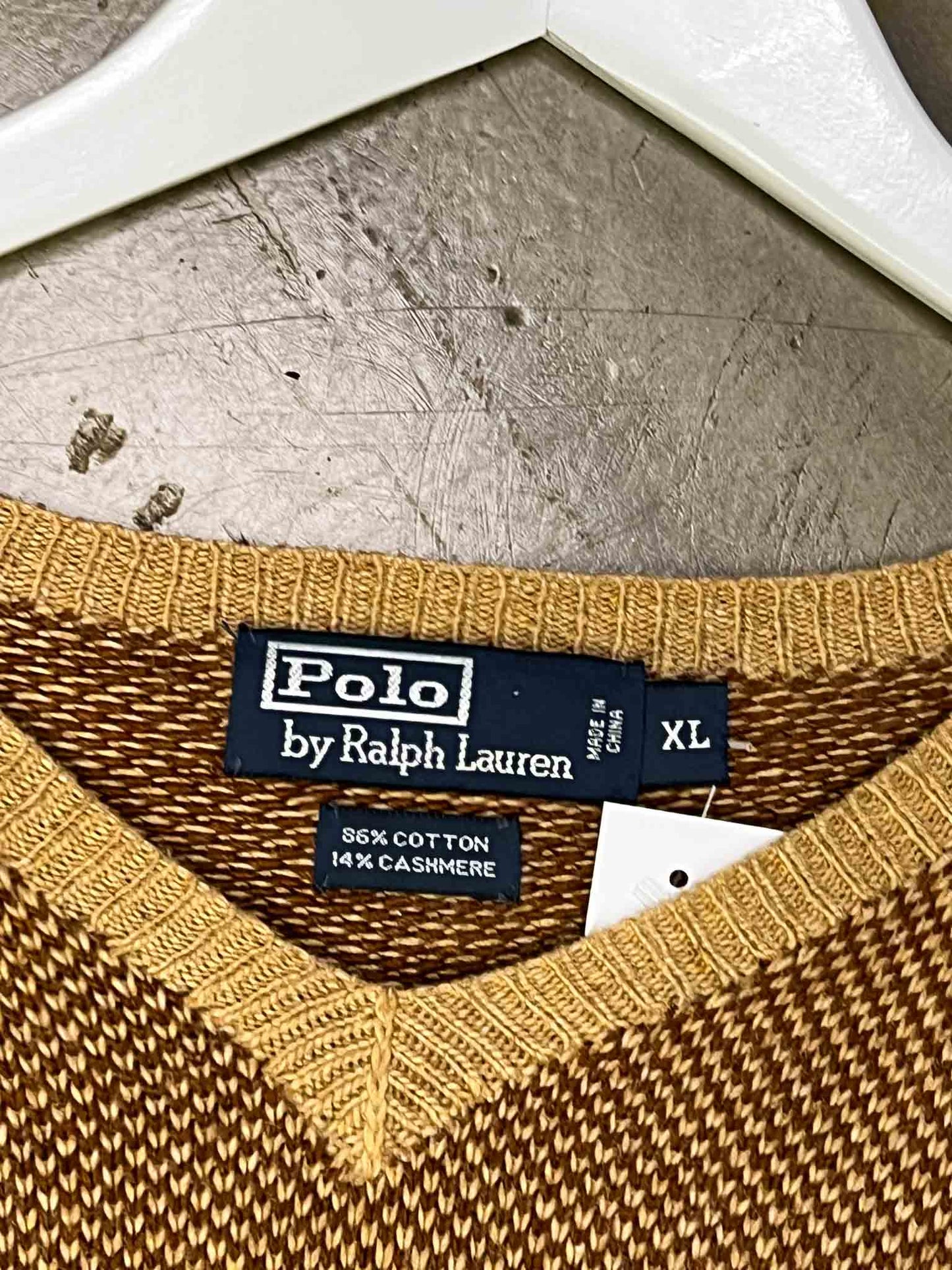 Size XL | Polo by Ralph Lauren Spot Knit Jumper