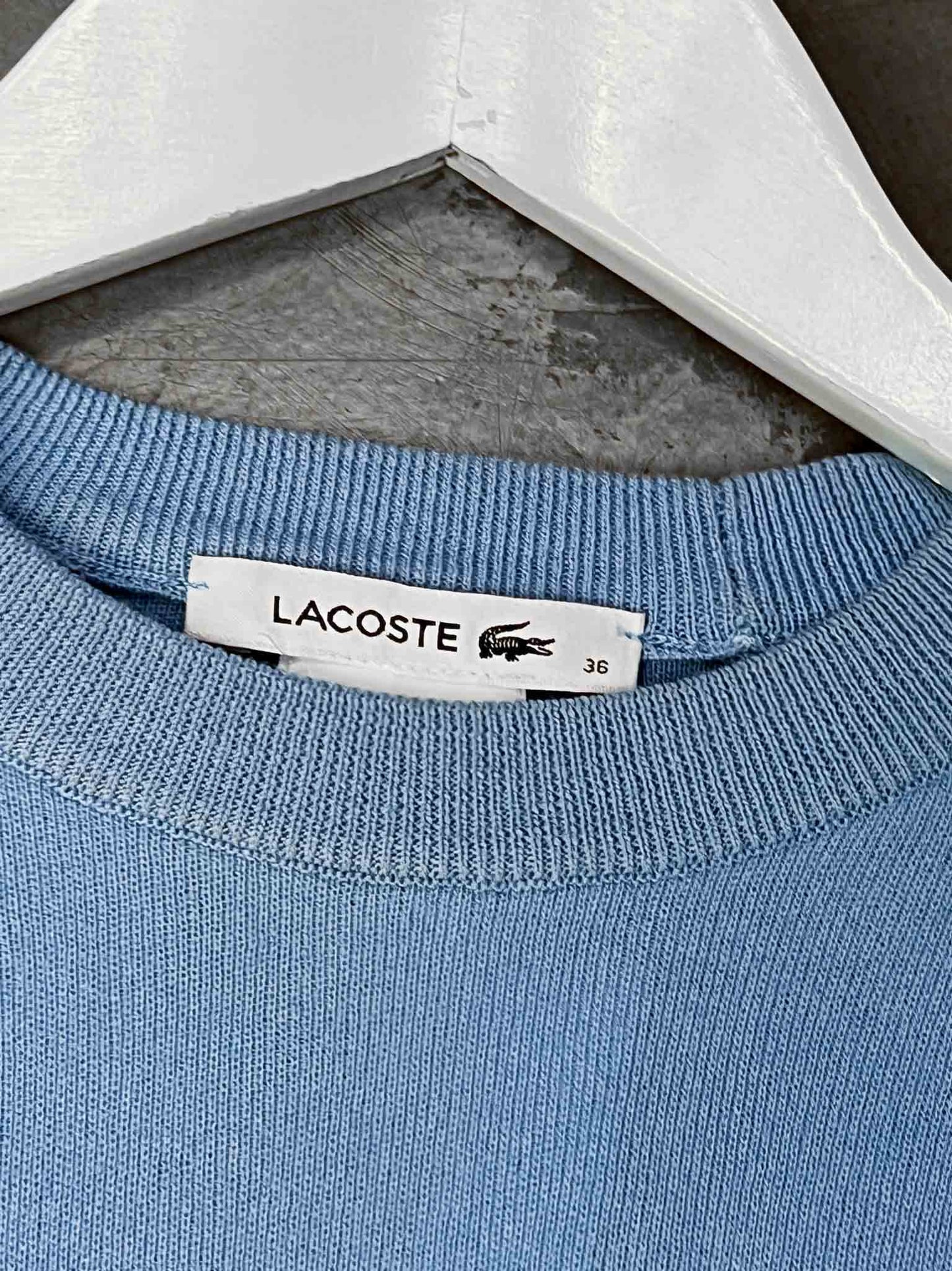 Size 36 (S) | Lacoste René Did It First Wool Jumper