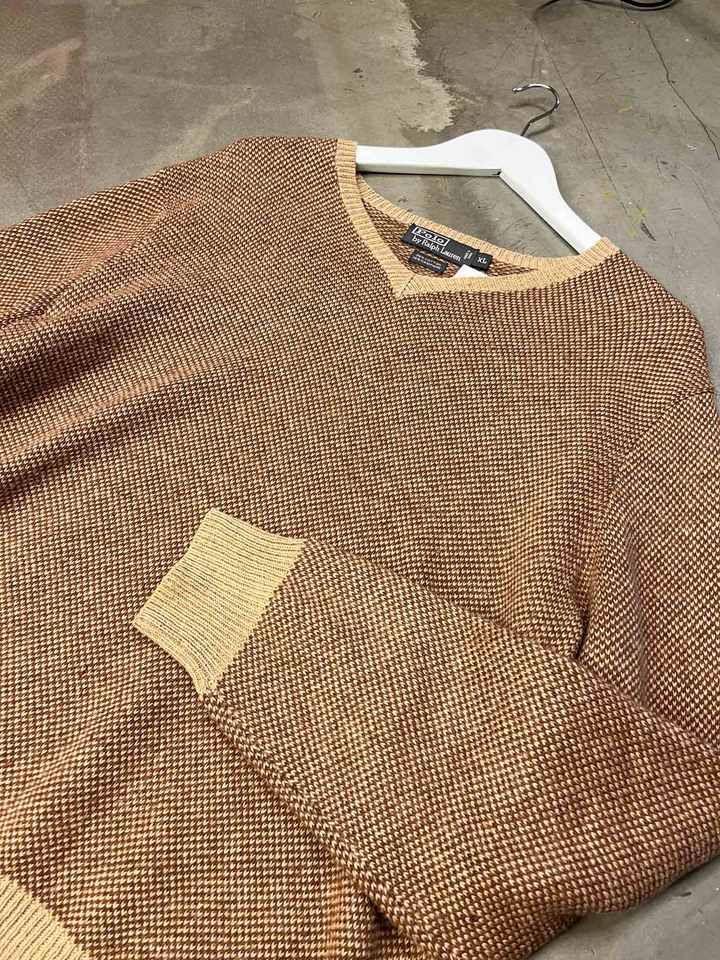 Size XL | Polo by Ralph Lauren Spot Knit Jumper