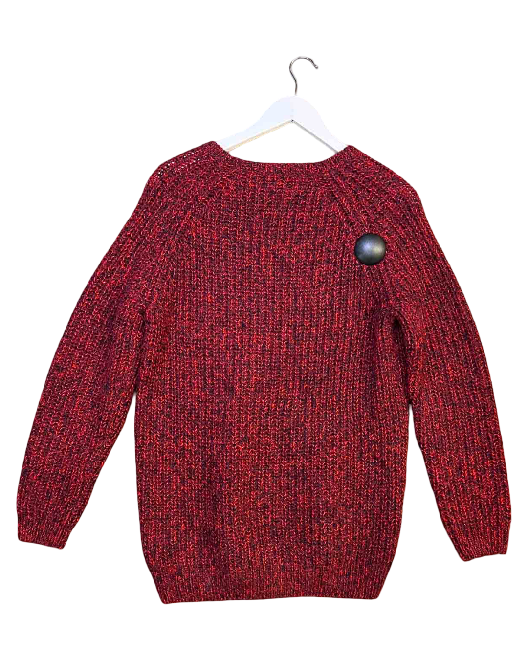 Size L | Karl Lagerfeld Chunky Knit Melange Sweater