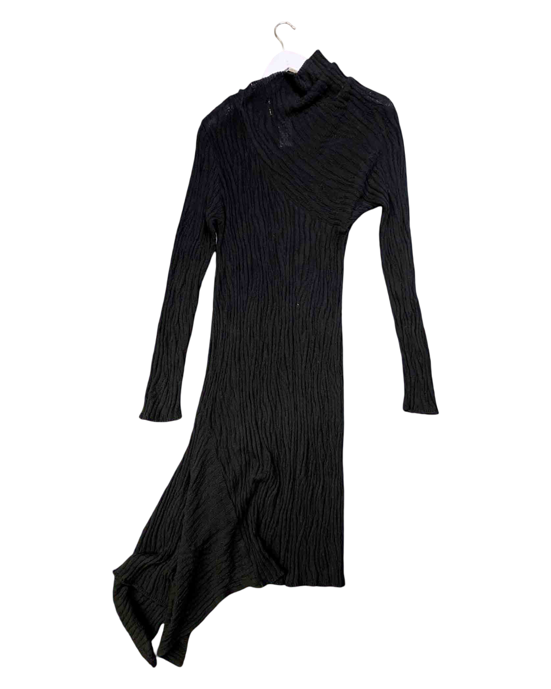 Size XS | Marques Almeida Black Draped Maxi Dress