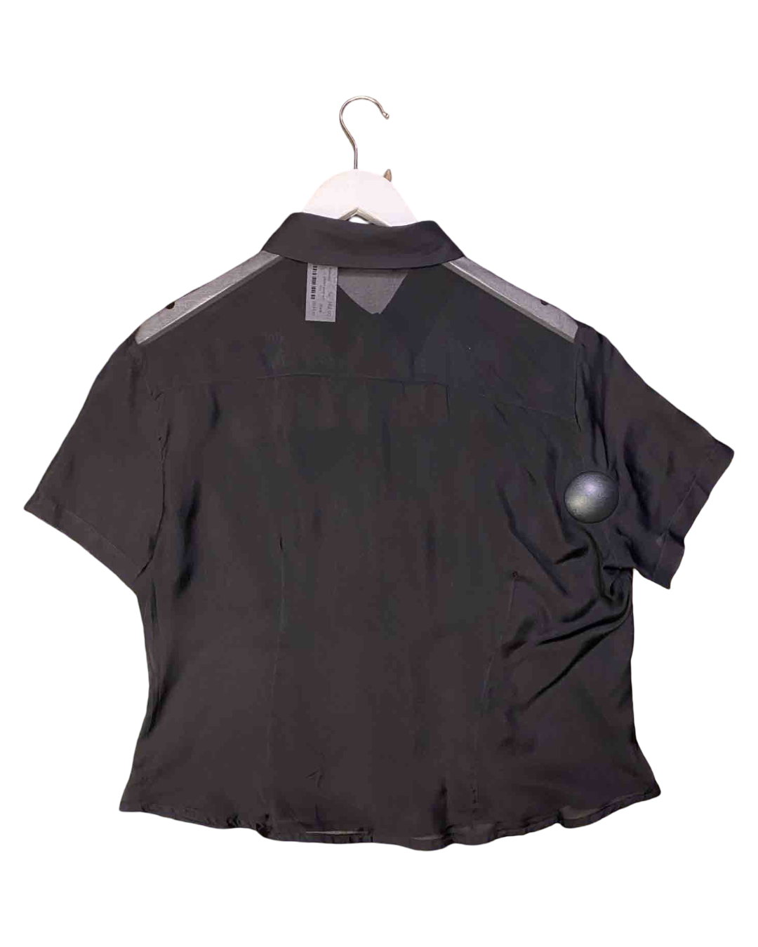 Size L | Alpha60 Sheer Silky Shirt