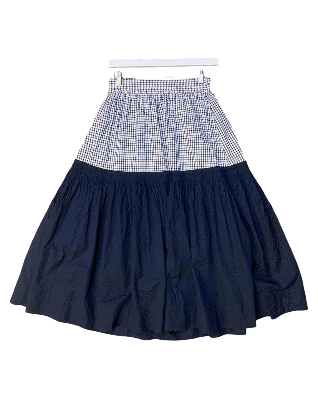 Size 1 (8) | Lee Mathews Two Tone Midi Skirt