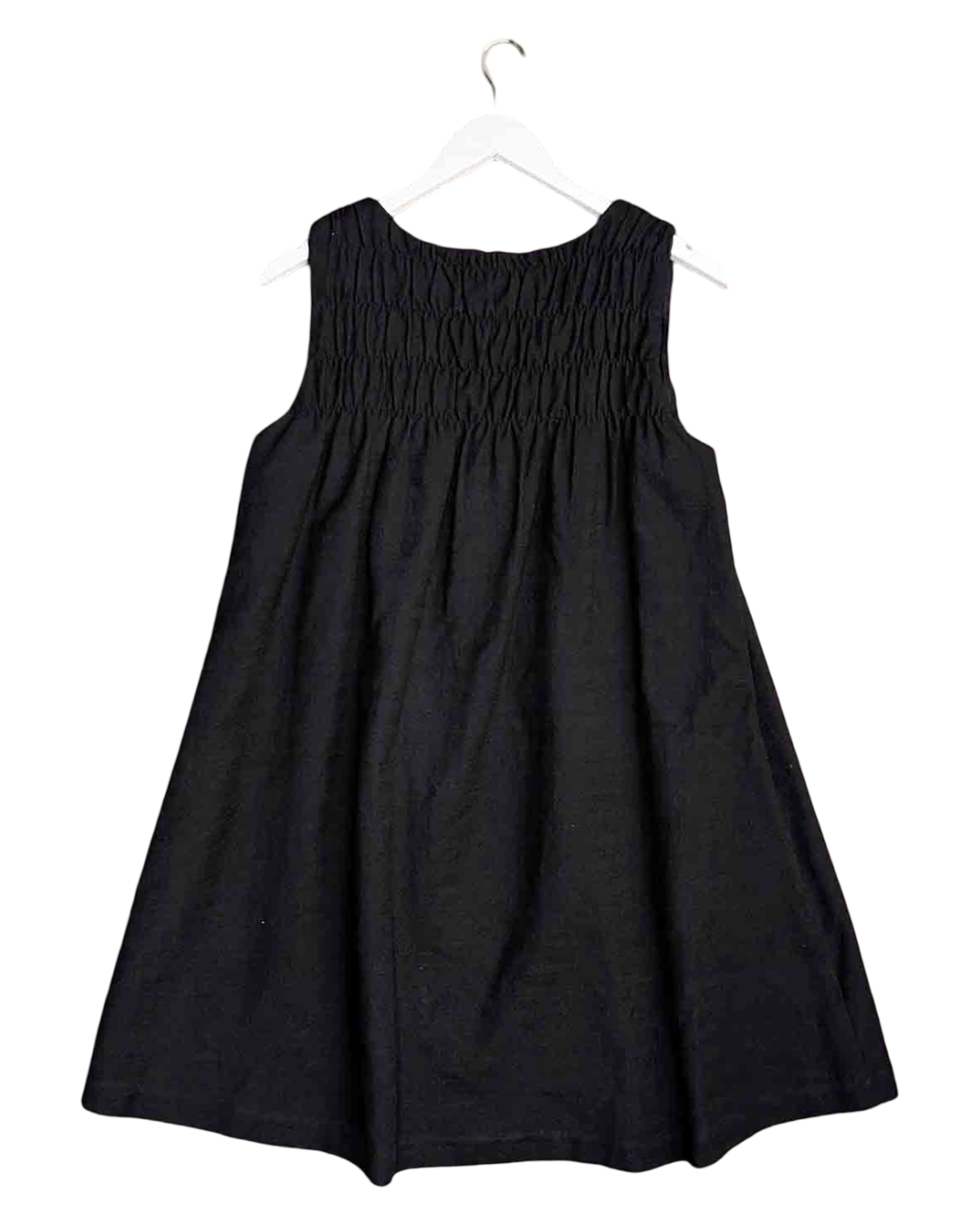 Size M | Alpha60 Black Shirred Mini Dress