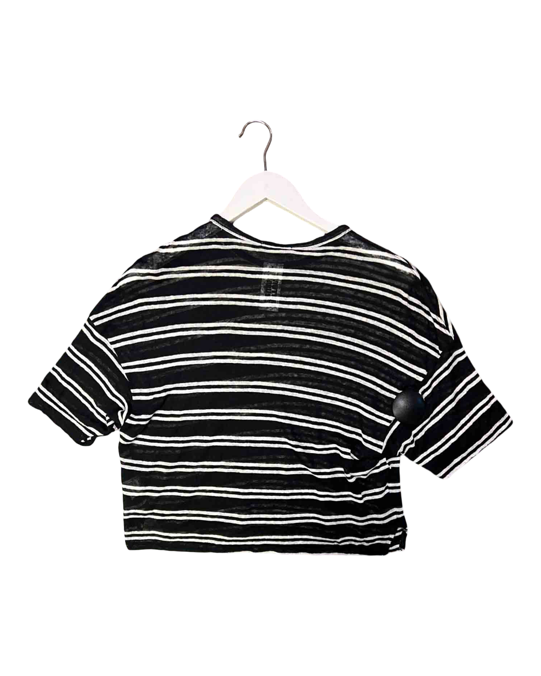 Size XXS | Bassike Linen Striped Top