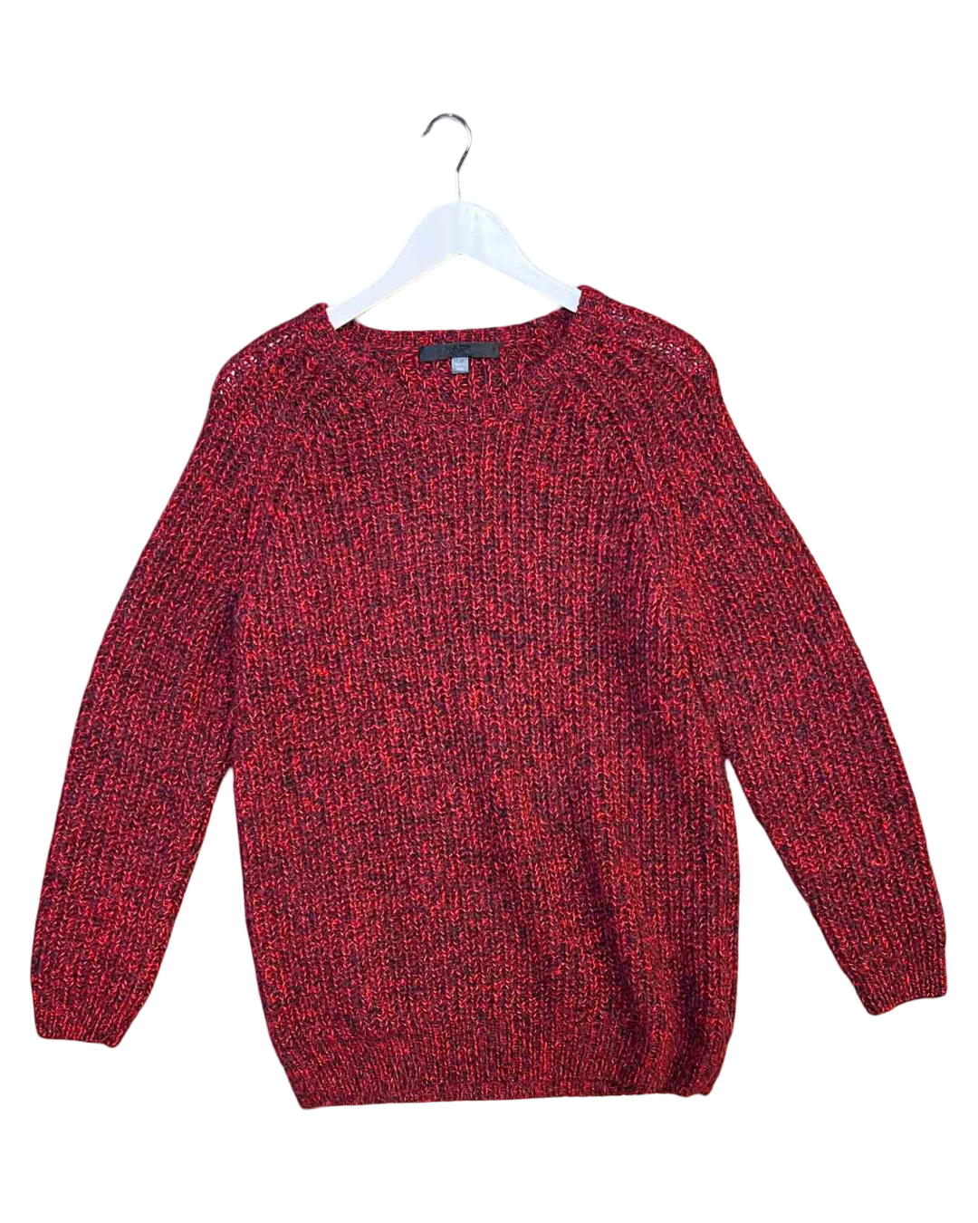 Size L | Karl Lagerfeld Chunky Knit Melange Sweater