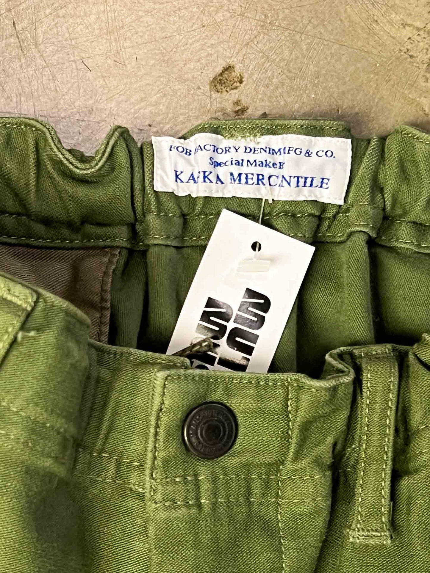 Size 3 (L) | FOB Factory Green Cotton Pants