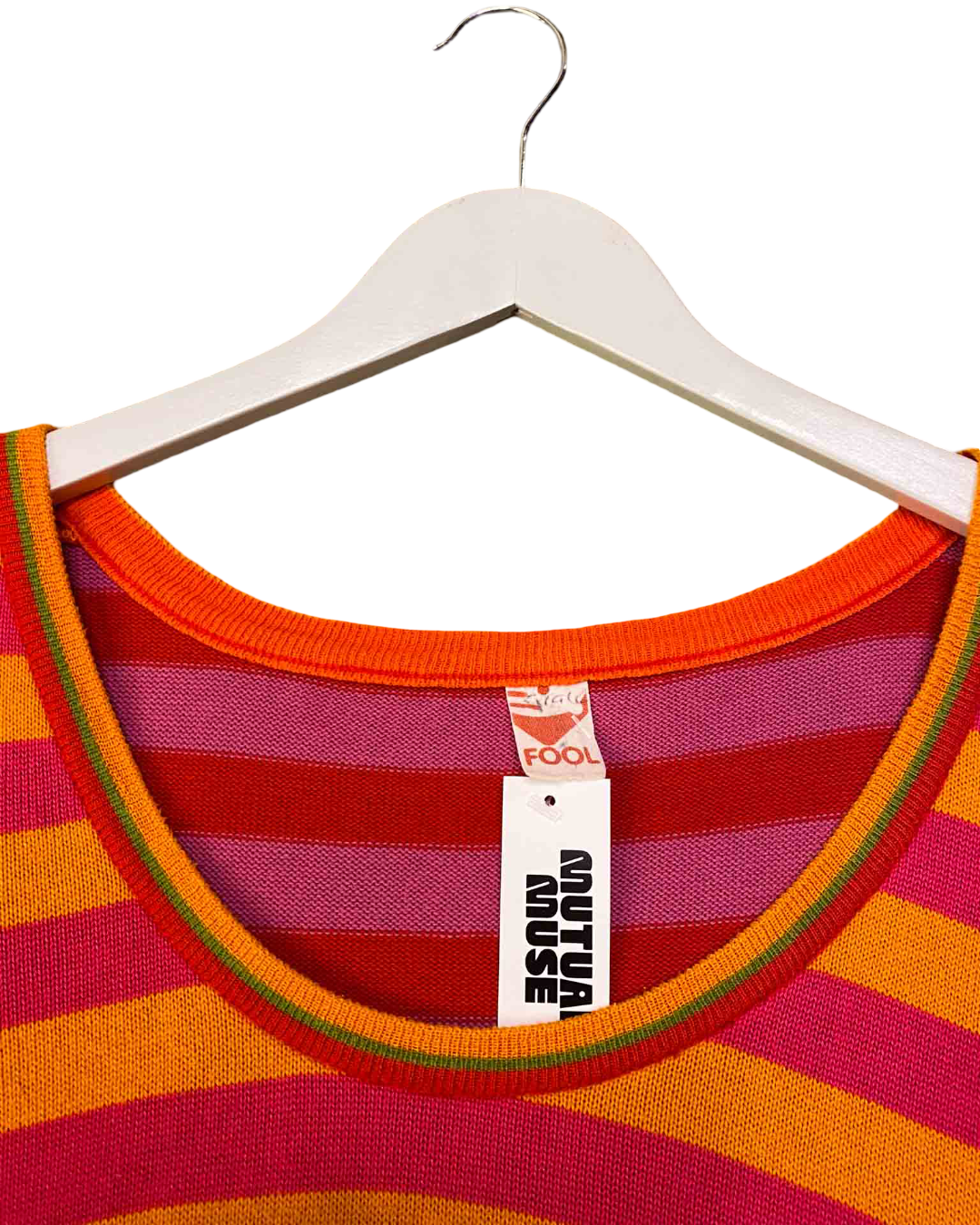Size S | Fool Multi Stripe Knit Swing Top