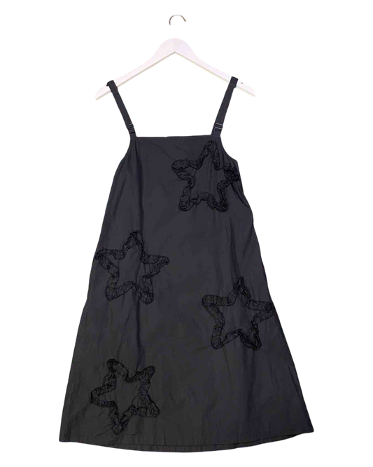 Size XS | Gorman Black Star Slip Dress