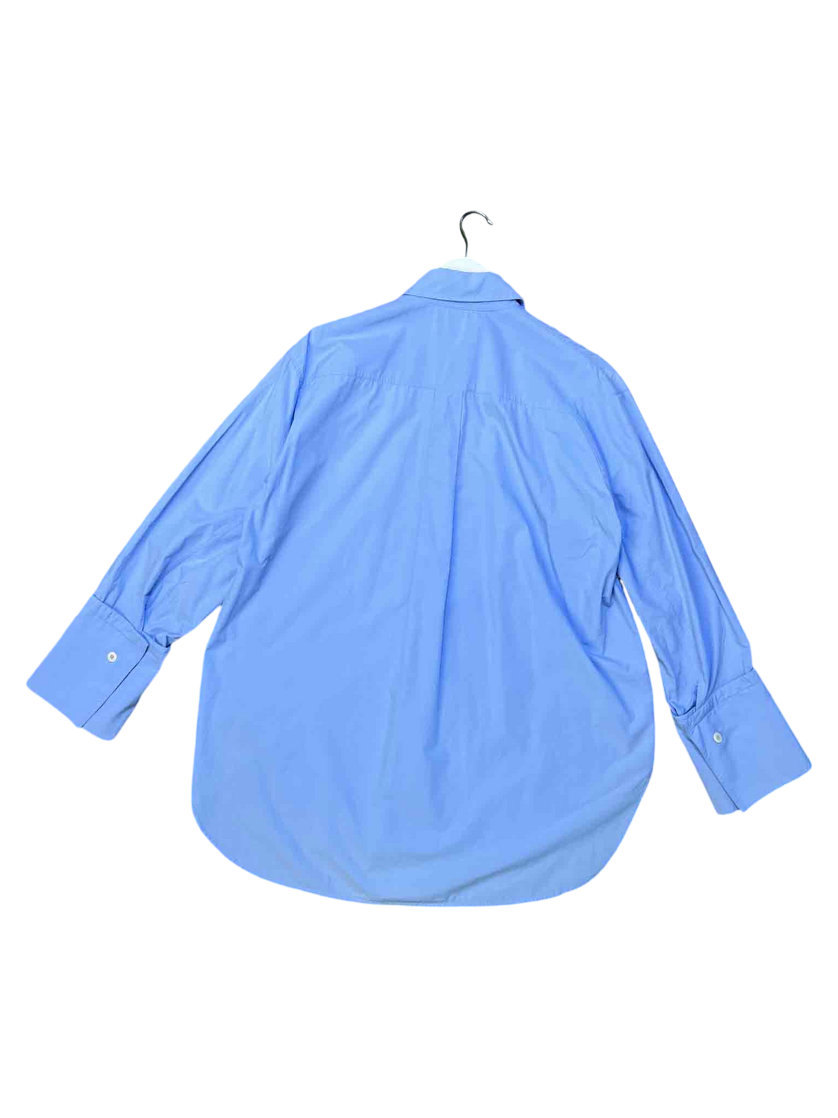 Size 1 (S) | Lee Mathews Blue Cotton Poplin Oversized Shirt