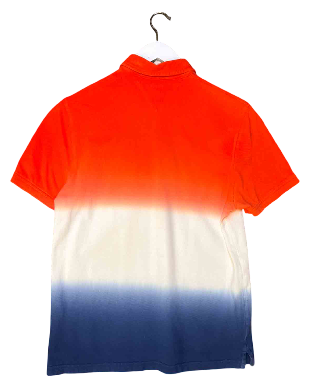 Size S | Tommy Hilfiger Cotton Gradient Polo Top