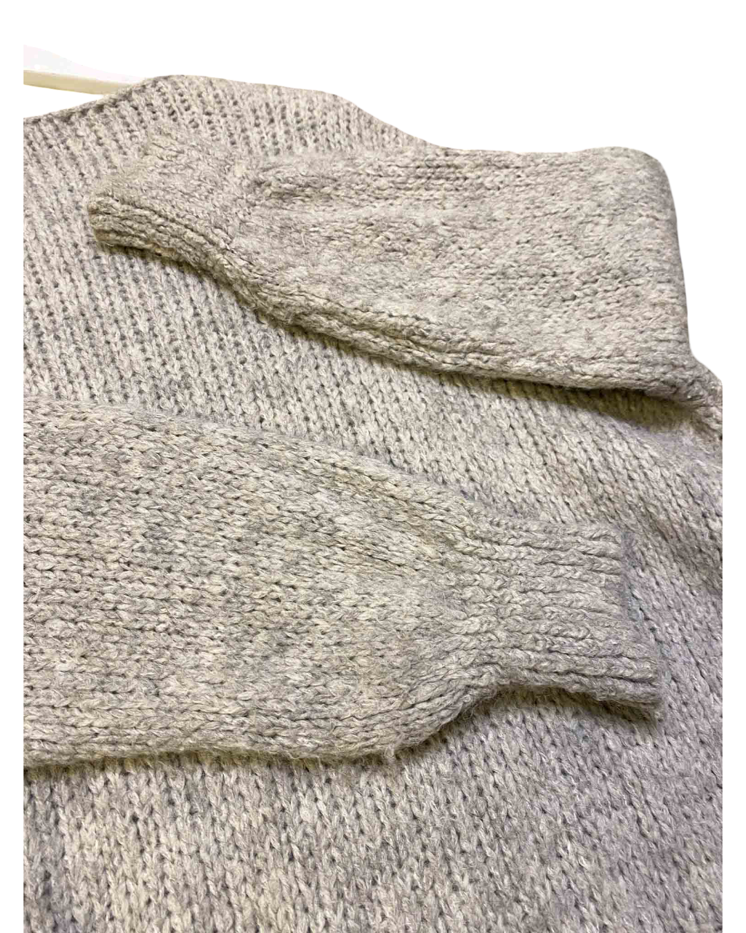 Size M/L Grey American Vintage Chunky Knit Jumper