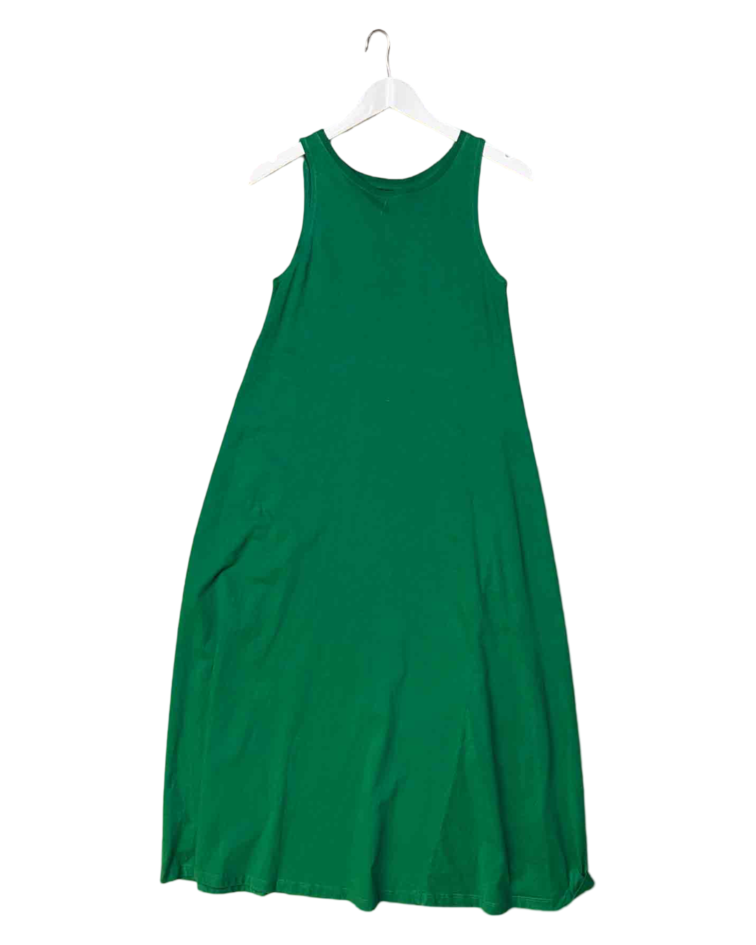 Size XXS | Kowtow Green Organic Cotton Midi Dress