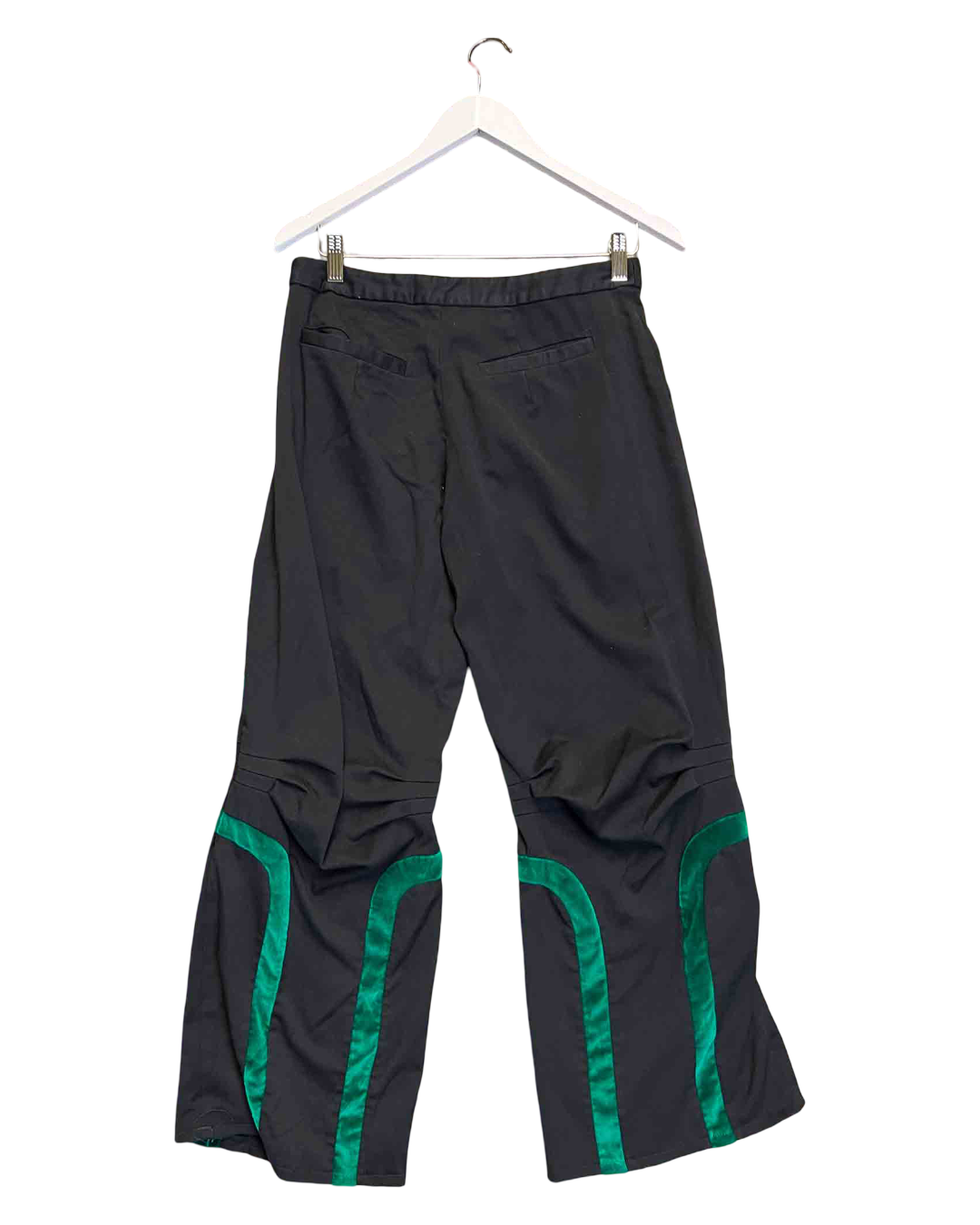 Size 8 | Karla Laidlaw Green Trim Pants