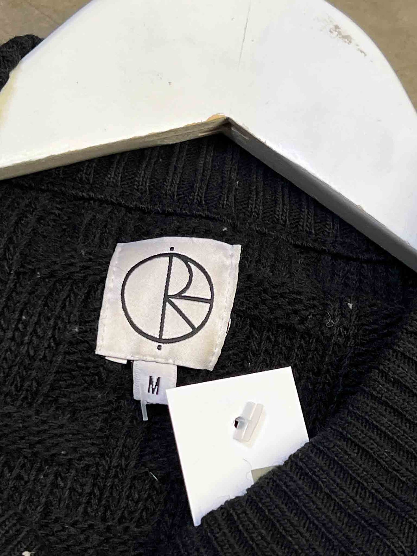 Size M | Polar Skate Co Black Knit Jumper