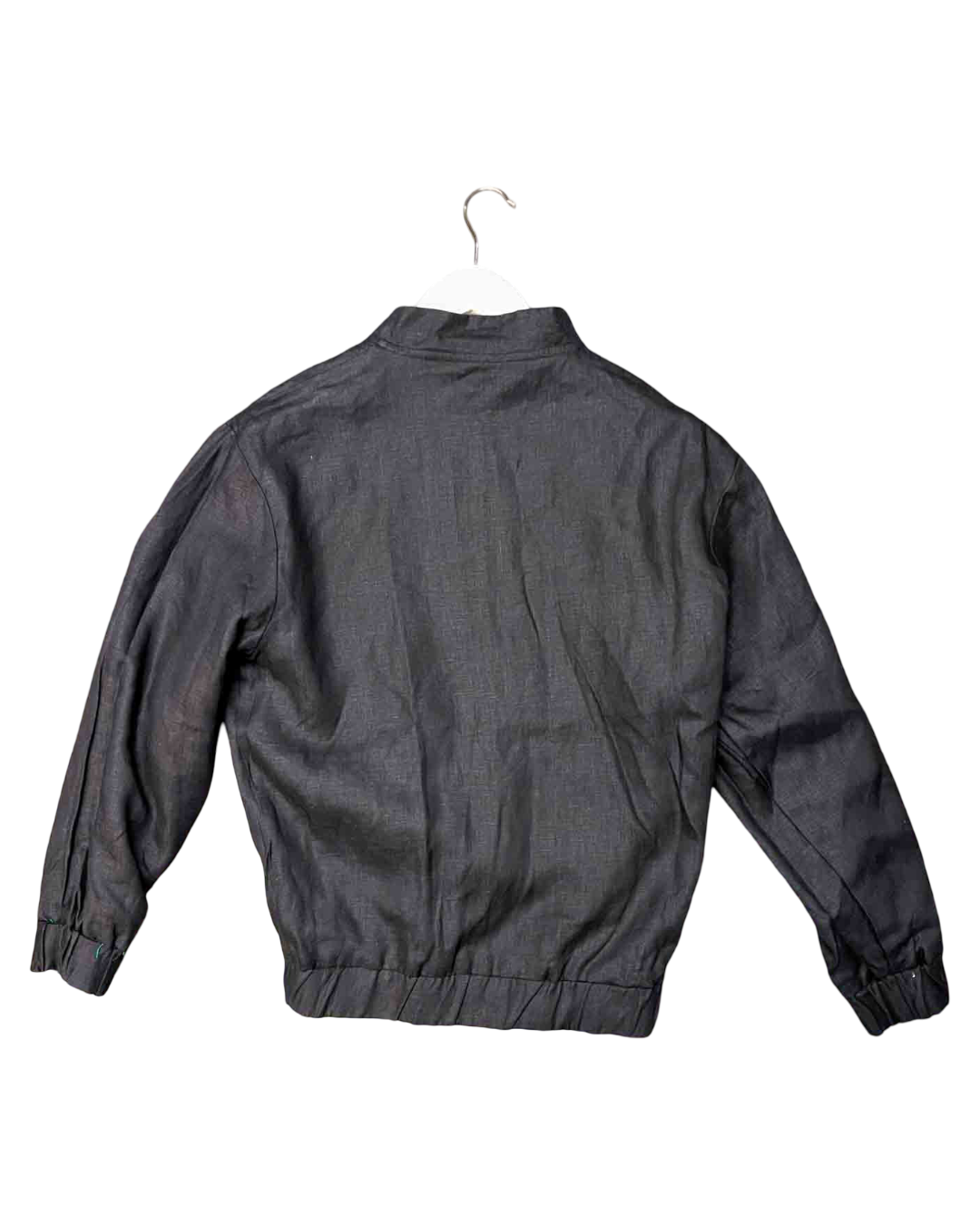 Size S | Collective Closets Reversible Linen Bomber Jacket