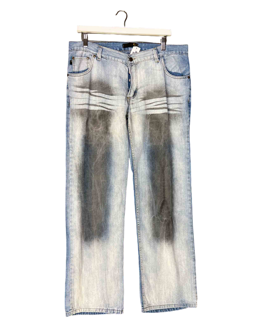 Size 36 | Just Cavalli Spray Faded Denim Jeans