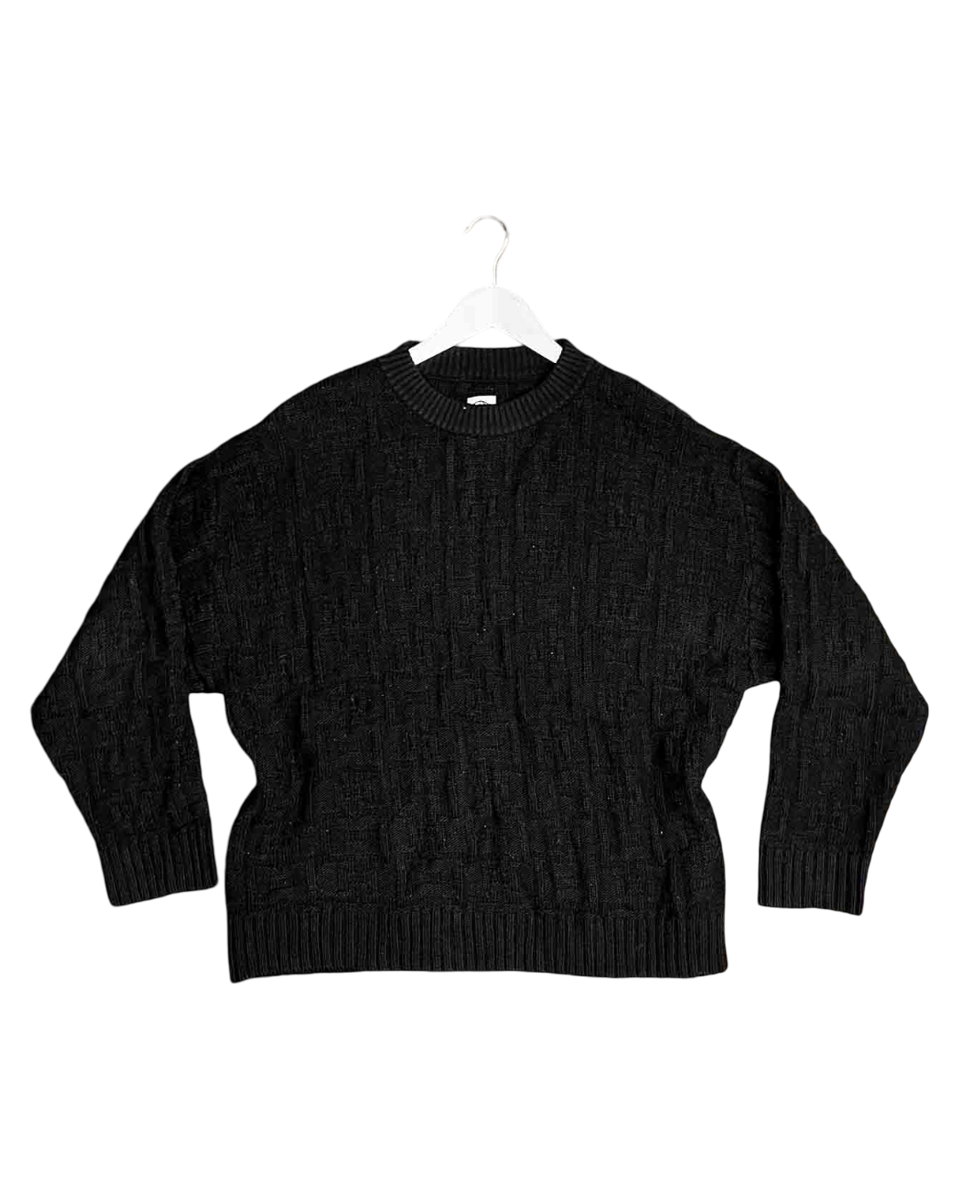 Size M | Polar Skate Co Black Knit Jumper