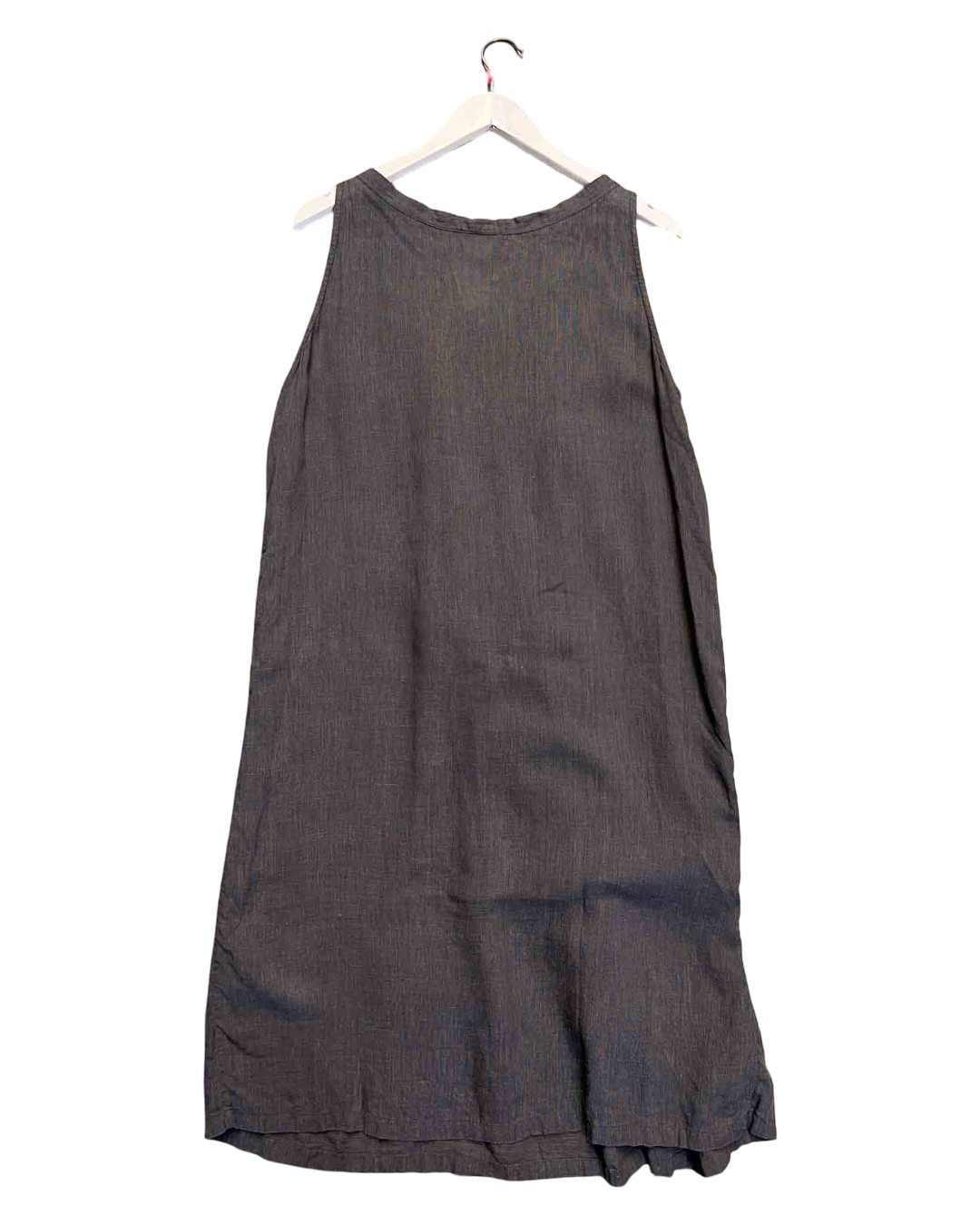 Size FR 38 (S) | Dries Van Noten Charcoal Cotton Sack Dress