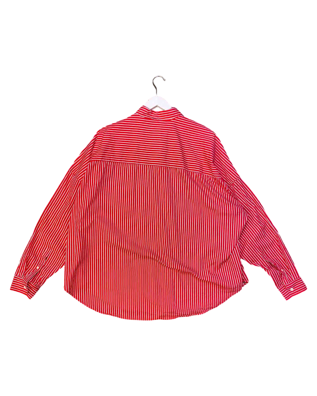 Size L | Blanca Red Stripe Shirt