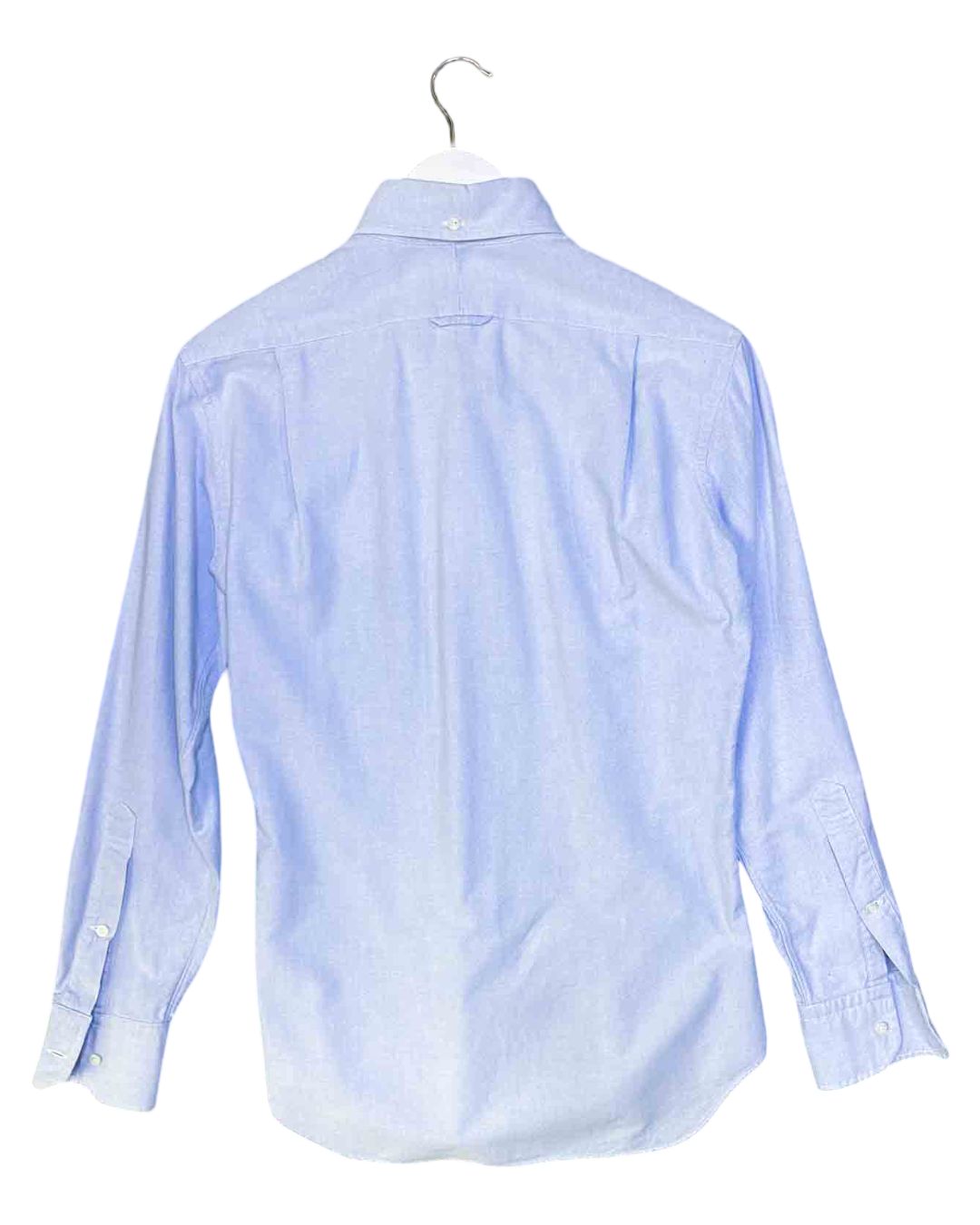 Size S | Thom Browne Blue Oxford Shirt