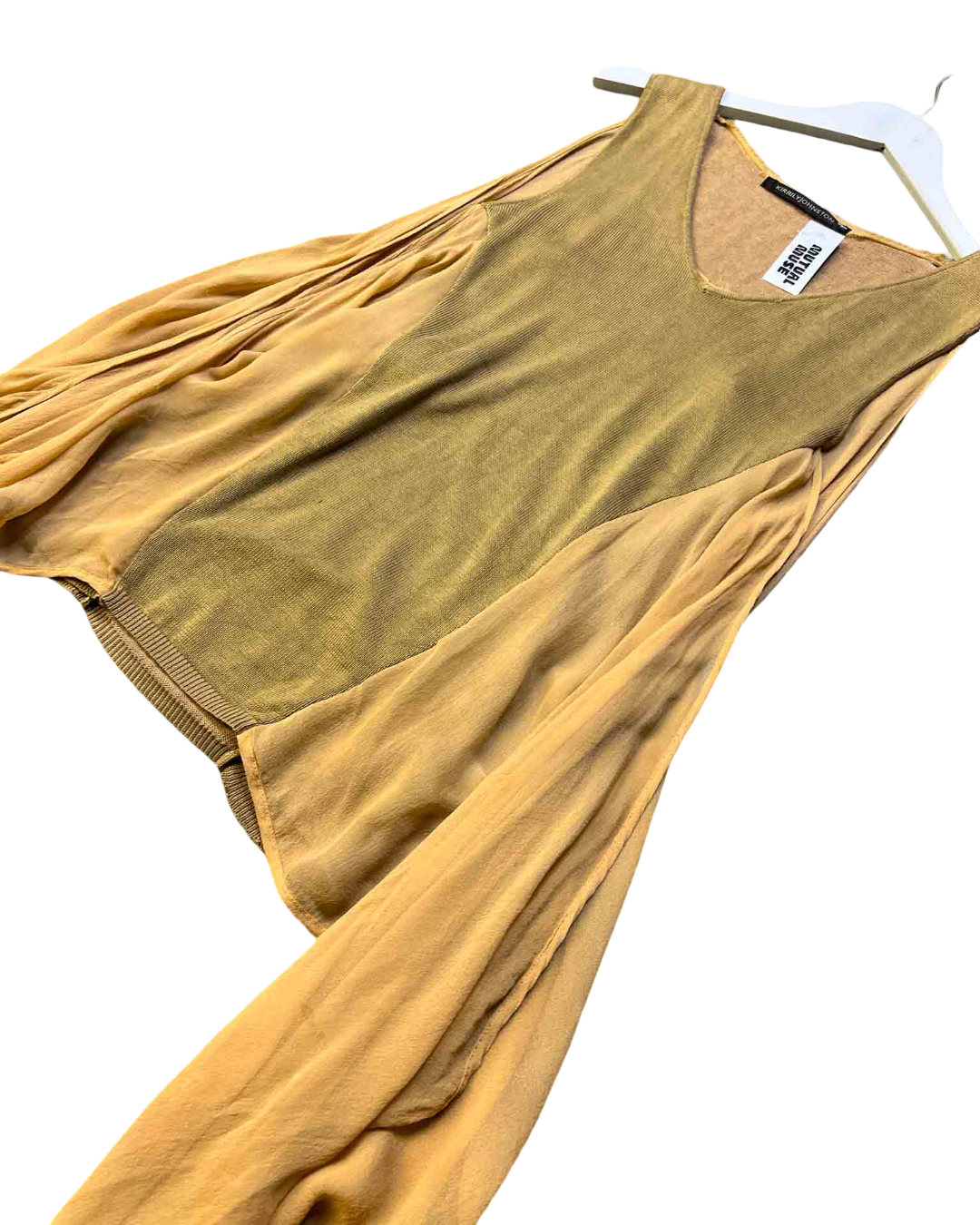Size 8 (S) | Kirrily Johnston Cotton/Silk Draped Top
