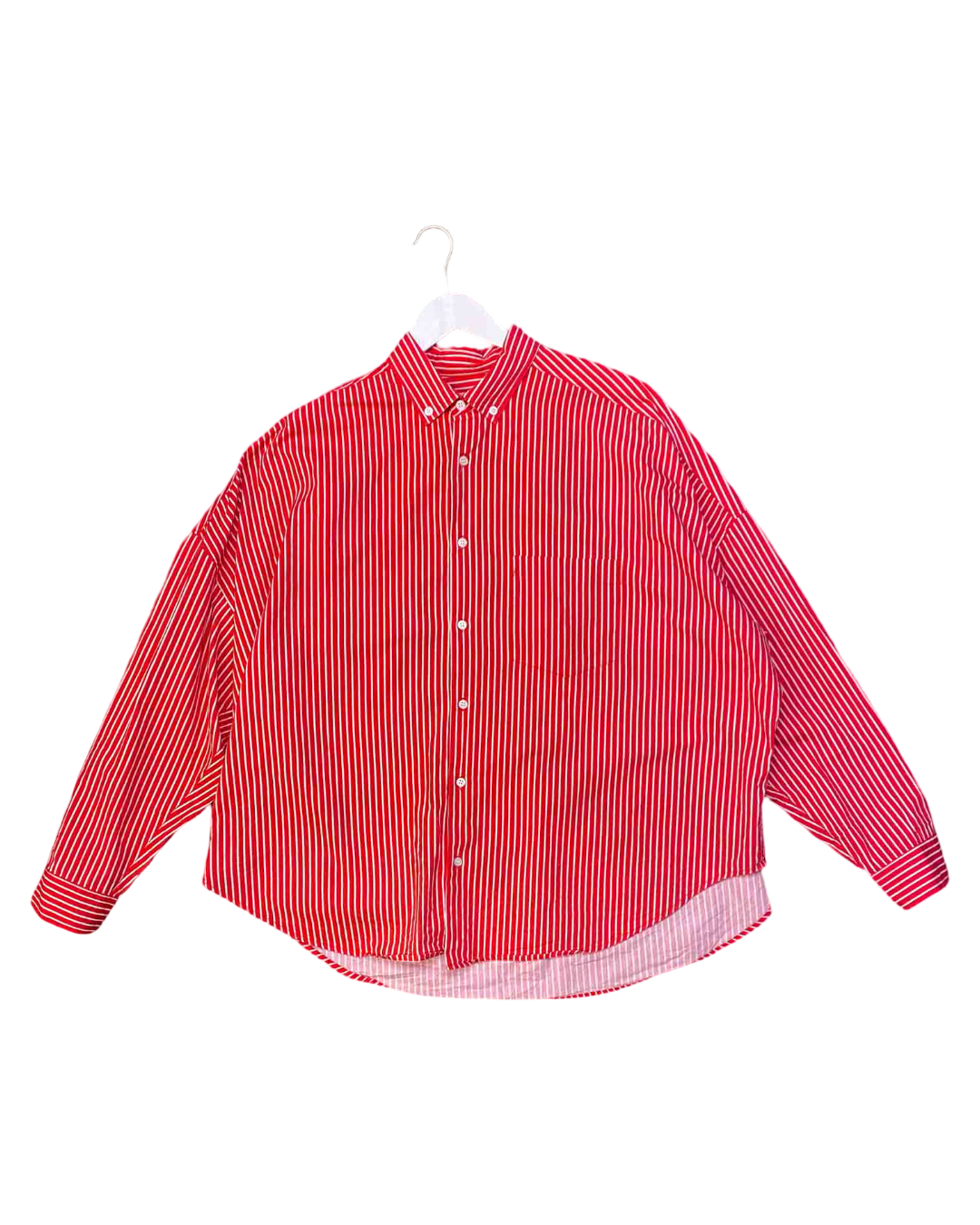 Size L | Blanca Red Stripe Shirt