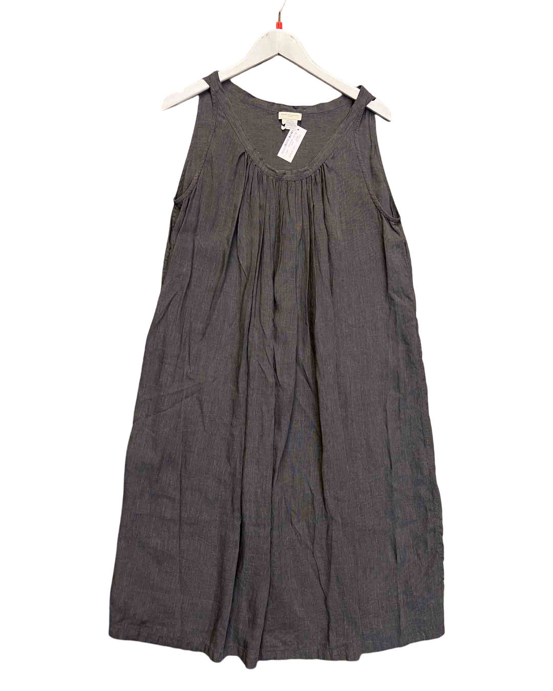 Size FR 38 (S) | Dries Van Noten Charcoal Cotton Sack Dress