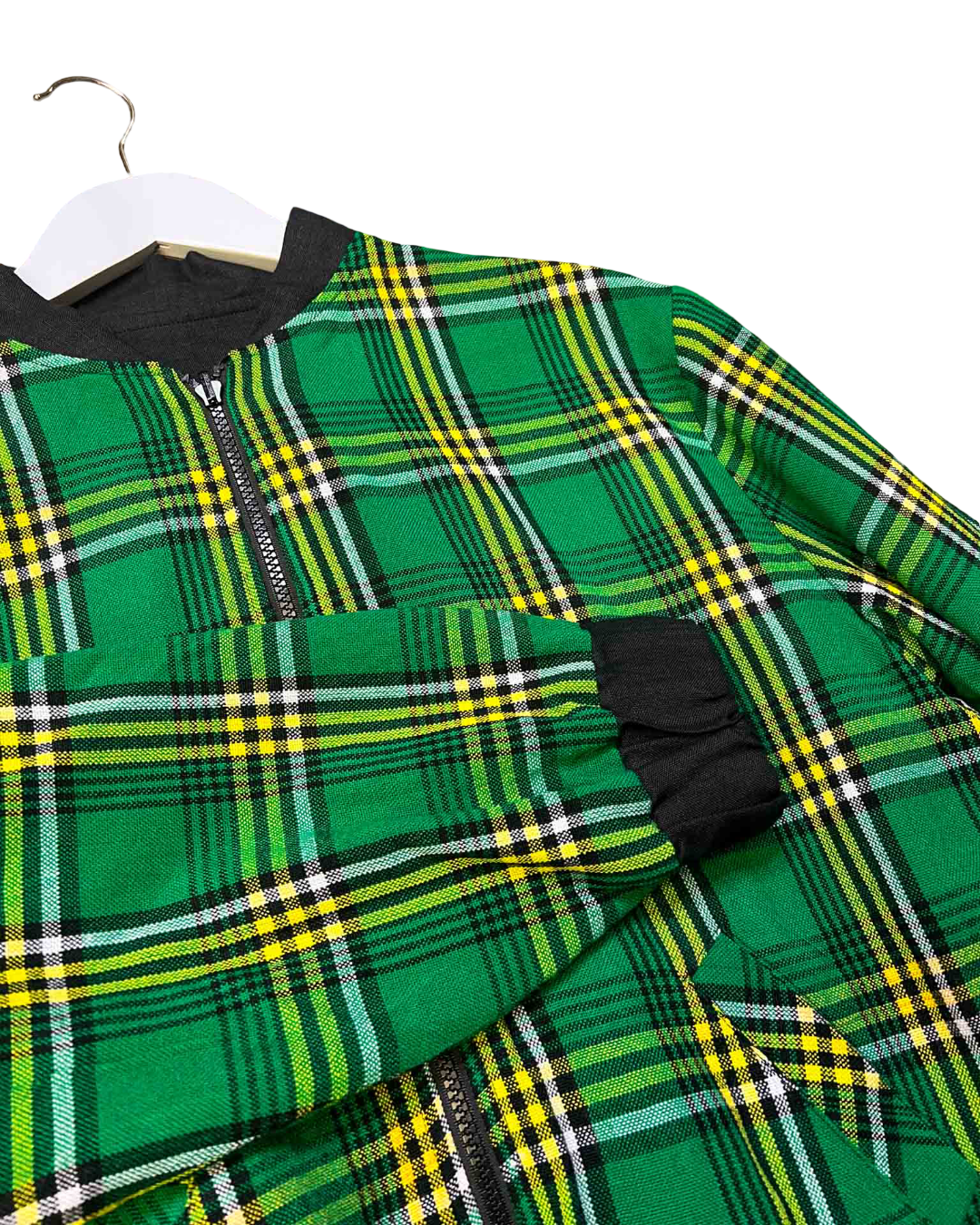 Size S | Collective Closets Reversible Linen Bomber Jacket