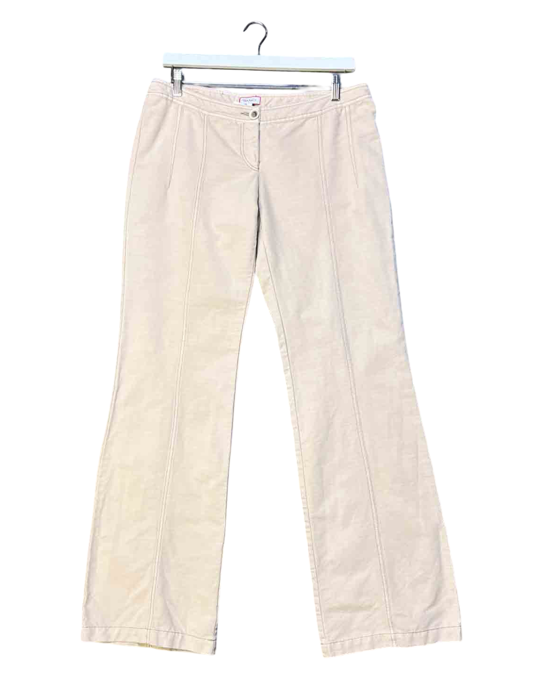 Size 48 (XL) | Max & Co Beige Bootcut Pants