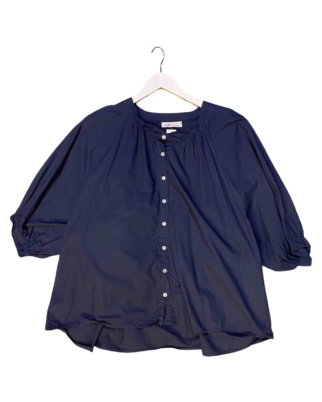 Size M | AMICI by Baci Navy Blouse