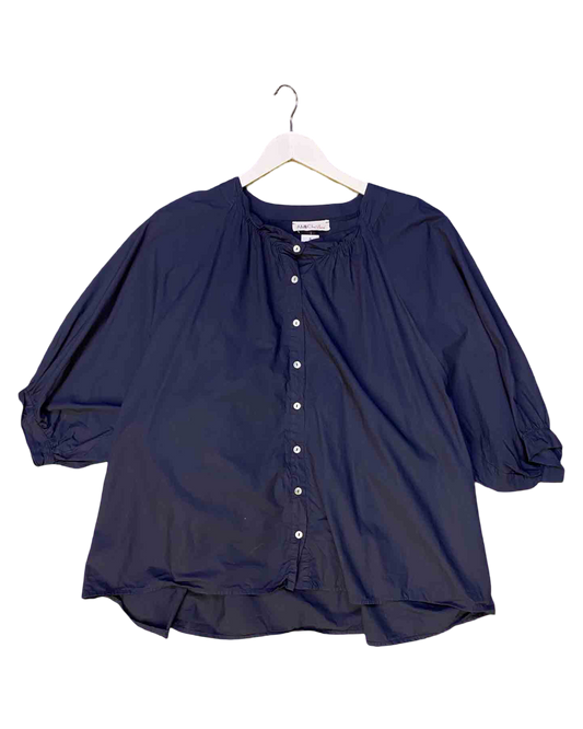 Size M | AMICI by Baci Navy Blouse