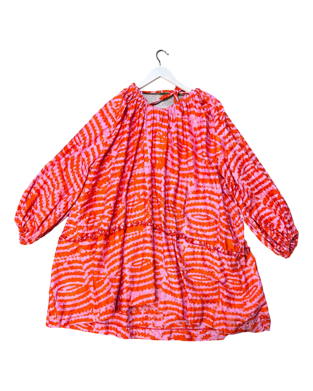 Size XXXL | Collective Closets Patterned Cotton Dress
