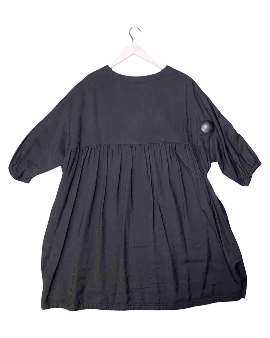Size XS | Alpha60 Black Smock Dress