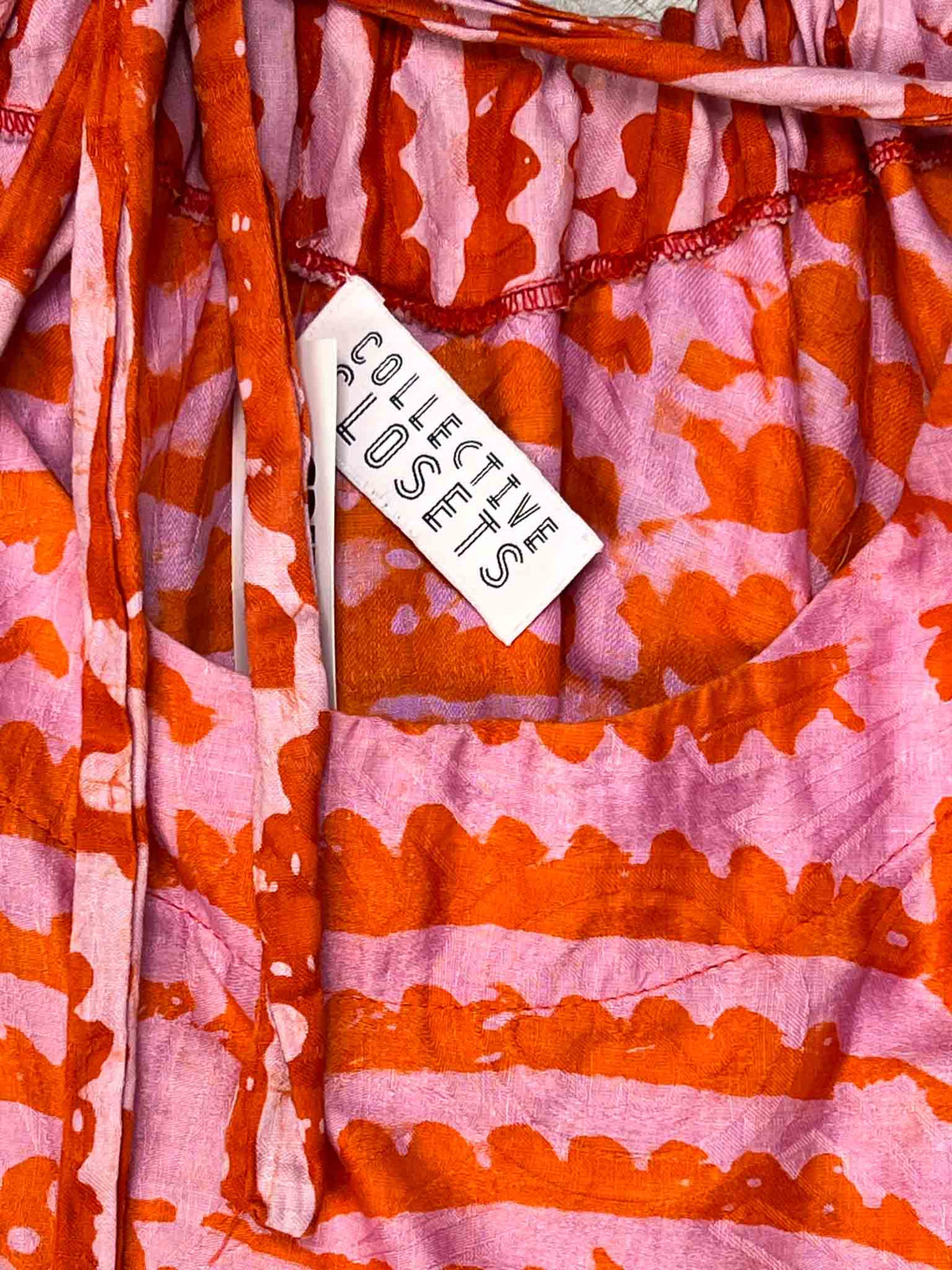 Size XXXL | Collective Closets Patterned Cotton Dress
