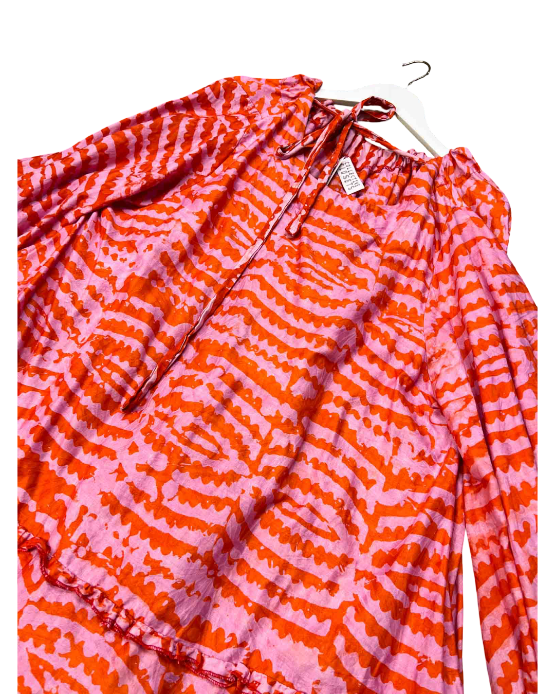 Size XXXL | Collective Closets Patterned Cotton Dress
