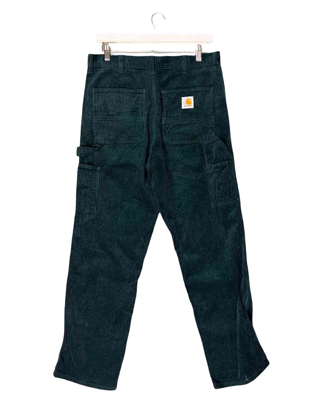 Size 30 | Carhartt WIP Green Corduroy Utility Pants