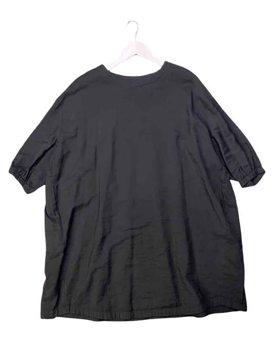 Size XS | Alpha60 Black Smock Dress