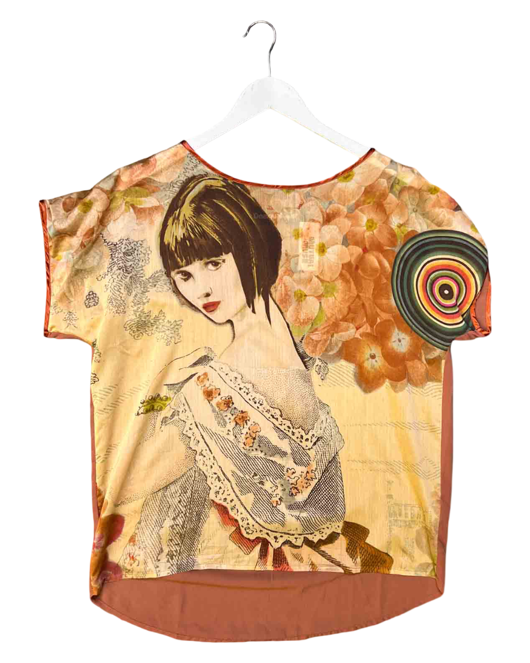 Size M | Desigual by Lacroix Camisa Blouse
